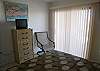 Guest Bedroom sliding doors to the Gulf View Balcony