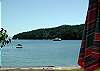 View from public dock at Obstruction Pass.