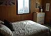 Guest bedroom with double bed.