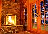 Sit by the fire on a cool evening and enjoy conversation or a good book with the stunning view as a back drop.