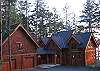 Loon Song Lodge offers plenty of parking and a 2 car garage. The master suite is private, located above the garage.
