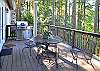 Huge new BBQ and dining area on the deck.