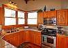Kitchen is well equipped.