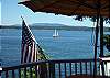 Yellow, Shaw and Orcas Islands straight ahead