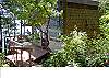 This cozy waterfront cabin is nestled in the madronas & pines.  Mt Baker can be seen from the deck.