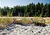 A rare and wondrous beach setting.