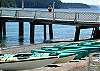 Walk a short distnace south down the beach to rent a kayak from a local resort.