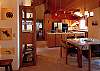 Kitchen and dining area.