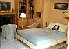 Guest house has a Murphy Bed.