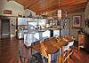 The kitchen offers a dishwasher, disposal, micrwave fridge with ice maker.