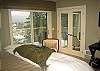 Great views of marina from the bedroom and deck