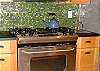 There's a 4 burner gas cooktop sure to please the chef in the group!