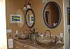 Master bath vanity
