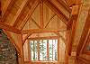 The home is an outstanding example of post and beam construction .