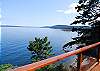 Enjoy fabulous 180 degree views from the deck.