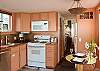Just the right size for two, the kitchen offers everything one will need for a magical and comfortable stay.