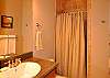 Powder room and shared bath for "kid's room."