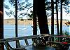 Great views of boating activity and Speiden Island.