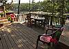 Relax on the waterside deck.