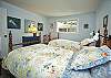 Bedroom #2 offers two twin beds.
