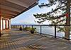 Lounge or dine overlooking the sea