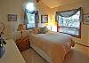 There is also a queen sized bed in the second bedroom.