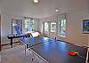 The lower level is a wonderful game room.