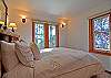 One of the guest bedrooms.