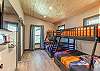 3rd bedroom with 2 sets of bunk beds