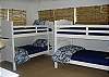 Two bunkbeds downstair second bedroom