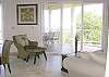 Sliders open onto the huge covered deck and those fantastic panoramic views.