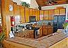 Andante's kitchen has everything you'd expect and more... a Cuisinart food processor, breadmaker, ice cream maker, cappuccino machine, triple level water filtration.