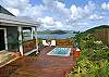 Easily accessible on Sea Grape Hill, this very private property is close to Coral bay restaurants, shops, and many snorkeling options.