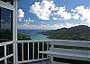 Private sundecks are on each side of the gallery overlooking the pool patio area and coral bay. Casual built in-seating and sun lounges are for enjoying the St. John weather with 6-8 people or morning coffee or a private spot to read and relax.