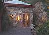 From the lighting along the driveway to the welcoming plighting from the courtyard fishpond, even a nighttime arrival is special at Mooncottage.