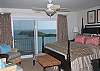 All of the bedrooms at Unicorn have comfortable beds and gorgeous ocean views.  High thread count linens, stylish Caribbean decor, spacious rooms and ensuite baths are basics here.