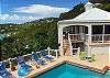 The pool deck is perfectly set to provide easy access for all parts of the house.