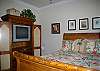 There are also beautiful armoires, ensuite bathrooms and inside access to each bedroom from the units hallway.