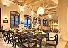 The Estate house contains four (4) dining venues, a gourmet kitchen complete with Viking range and outdoor Viking grill station.