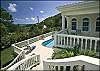 A huge deck gives you plenty of space to lounge around the pool...or take a short walk down the road to Fish Bay beach for snorkeling.
