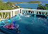 The spectacular views can even be enjoyed from your hot tub, here at Blue Heaven Rendezvous.