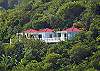 Nicely tucked into the mountainside over Coral Bay, Great Turtle Villa has sprawling views of the Caribbean Sea and St. John countryside.