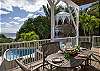 Island Manor truly provides wonderful setting both indoors and out! Enjoy your morning coffee while watching the  vistas of Hart Bay.