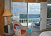 The guest cottage also has expansive views of both Friis Bay itself and the ocean views to the east.