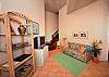 An inside staircase leads to the lower level den and two spacious bedrooms with private baths. The den offers a second entertainment area with satellite TV, DVD and VCR. It also has a queen sleeper sofa.