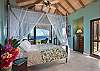 Lovely King Bedroom Suite with views of the Caribbean and islands beyond!