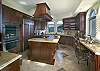 Decorated with beautiful Moroccan tiles and custom designed cabinetry, the gourmet full-kitchen is a chef's dream come true. From its 6 burner gas cook top, double ovens, dishwasher...to its warming oven, ice maker, and refrigerator drawers. Kismet lets no need go unfulfilled.