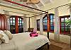 The bedroom suites all feature tropical artwork throughout, light-weight Tommy Bahama duvets, jute & soft sisal rugs as well as linen-panelled curtains.