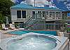 Enjoy Your Hot Tub And Pool After A Day Lounging At The Beach