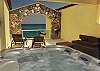 The pinnacle of SeaShore Allure includes a deck with an additional seating area and a five-person spa. Day or night, the views are simply amazing.